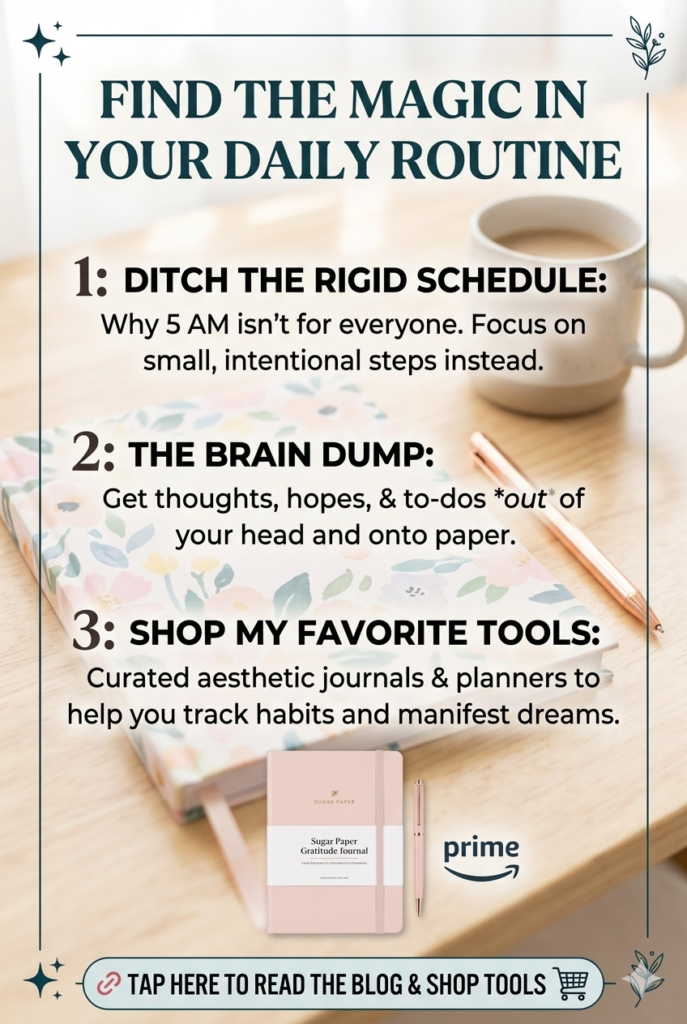 Daily routine without early wake-up