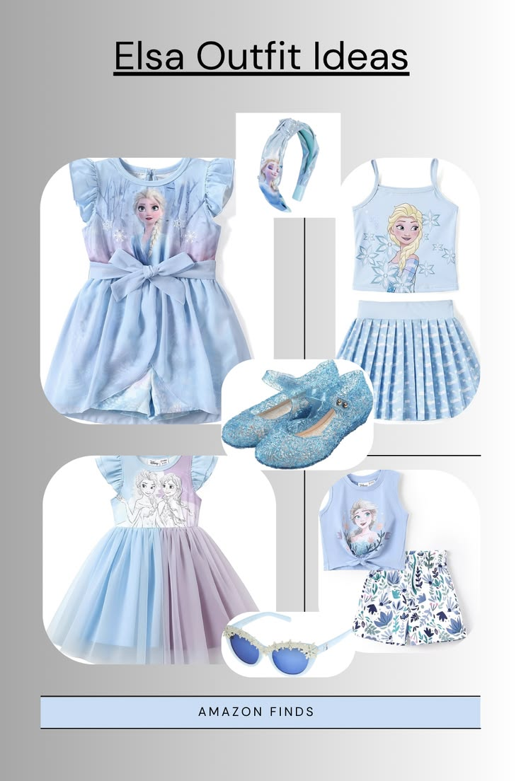 Elsa and Anna inspired outfit ideas