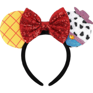 Sequin bow headband